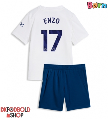 Manchester City Enzo Fernandez #17 Tredje trøje Børn 2026-27 Kort ærmer (+ korte bukser)